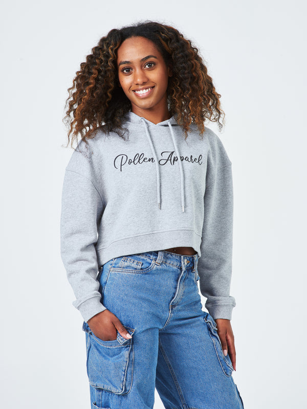 Pollen Apparel Classic Crop Hoodie